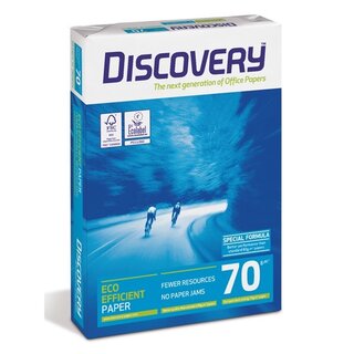 Kopierpapier Discovery, A4, 70g, wei, 500 Blatt