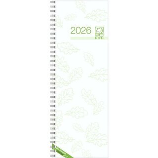 Zettler Tischkalender 718 UWS, 1W/1S, Vormerkbuch,...