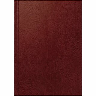 Brunnen Buchkalender 1079560295, 1T/1S, A5, rot