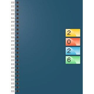 Brunnen Buchkalender 1079640996 DATAline, 1W/2S, A5,...