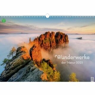Walter Panorama Bildkalender Wunderwerke der Natur, 49 x 34cm