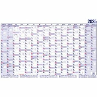Gss Plakatkalender 17000, Jahresplaner, 16 Monate, 99 x 60cm (A1)