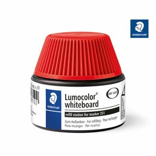 Staedtler Nachflltinte Lumocolor whiteboard 488 51, 30 ml, rot 1 Stck