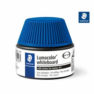 Staedtler Nachflltinte Lumocolor whiteboard 488 51, 30 ml, blau 1 Stck