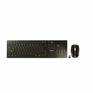 Cherry JD-9100DE-2 Desktopset DW 9100 SLIM, QWERTZ, schwarz