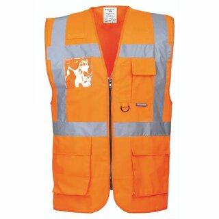 Portwest S476 Warnschutzweste Berlin Executiv S476, Gre: 4XL, orange