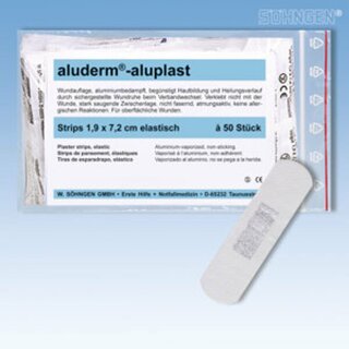 Pflasterstrips Shngen Aluderm 1009167, 19 x 72mm, 50 Stck