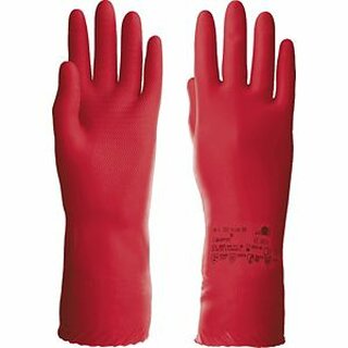 Chemiekalienschutzhandschuhe KCL Camapren 722, Latex, Gre 9, rot, 100 Paar