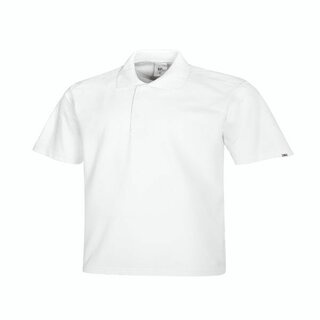 Poloshirt BP 1625-181, Gre 6XL, wei