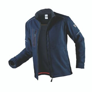 Softshelljacke BP 1868-572, Gre XL, nachtblau