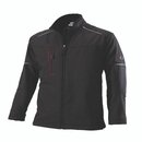 Softshelljacke BP 1868-572, Gre S, schwarz