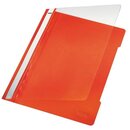 Schnellhefter Leitz 4191, A4, aus PP-Folie, orange