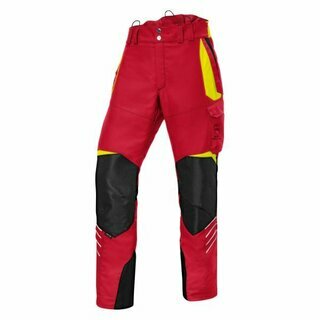 Schnittschutzhose Kbler 2750 5365 01, PSA 3, Gre XL-89, rot/gelb