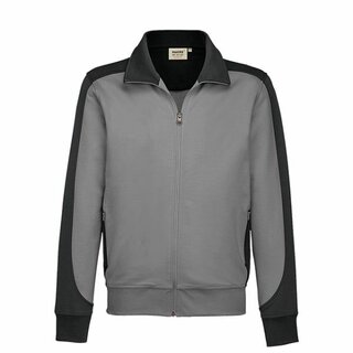 Hakro 477 Herrensweatjacke Titan/Anthrazit Gre: 3Xl