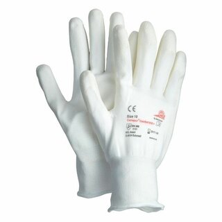 Handschuhe KCL Camapur 061610941E, 616+, Comfort, wei, Gre: 10, 100 Stck