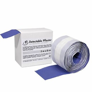 Shngen Pflasterverband 1009990, 5m x 8cm, blau