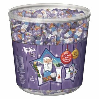 Milka Weihnachtsmnner Mini, 175 Stck