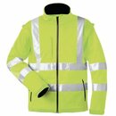 Warnschutz-Softshelljacke elysee LOGAN 22702, gelb, Gr. M