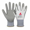 Hase Handschuh Genua HD, Gr. 11, wei/grau, 10 Paar