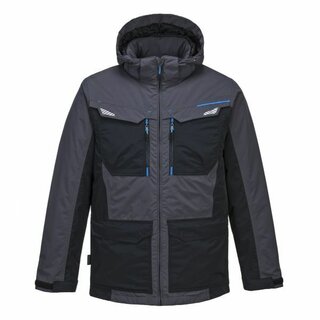 Winterjacke Portwest T740MGRS, WX3, wasserdicht, EN 343, Gre: S, metallicgrau