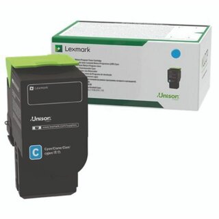 Toner Lexmark 78C20C0, Reichweite: 1.400 Seiten, cyan