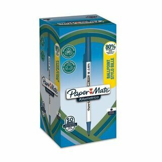 Paper Mate Kugelschreiber KILOMETRICO 2187702, M, 1 mm, blau 50 Stck