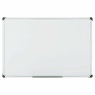 Maya MA6507178 Magnetisches Whiteboard, lackiert, Aluminium Rahmen, 106,5x75cm