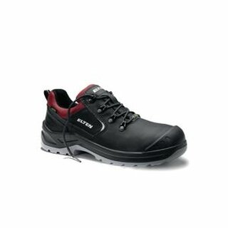 Elten Lena GTX Damen Sicherheitsschuh, S3, ESD, schwarz/rot, Gre: 34