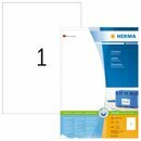 Etiketten Herma 4631 PREMIUM, 210 x 297mm (LxB), wei,...