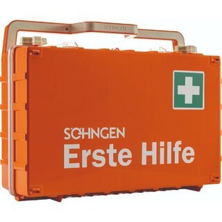 Shngen Erste Hilfe-Koffer Dynamic Glow mit Permalight, DIN13169, Gr: L, orange