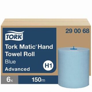 Rollenhandtcher 290068 Tork, 21cm x 150m, 6 Stck