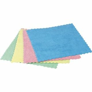 Microfasertuch Vileda MicroTuff Easy, Mae: 30x30cm, blau, 50 Stck