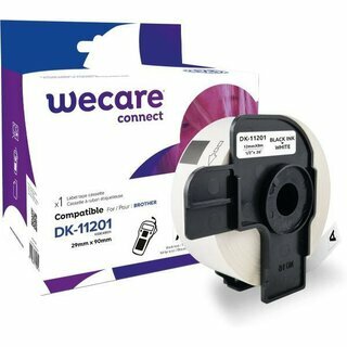 Wecare kompatibel zu Dk11201 Adressetiketten, 29x90mm, 400 Stck