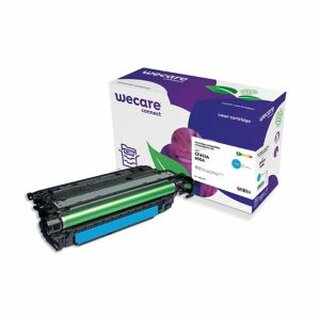 Wecare Toner K18243W4, kompatibel zu HP CF451A, cyan