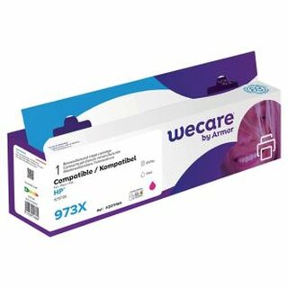 Tintenpatrone wecare  komp. mit HP 973X/F6T82AE, Inhalt: 110ml, magenta