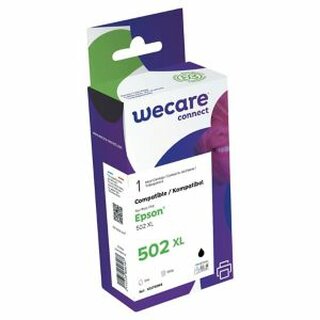 Tinte Wecare kompatibel mit Epson 502XL, schwarz