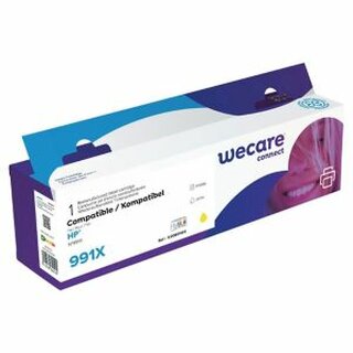 Tinte Wecare kompatibel mit HP 991X/M0J98AE, gelb