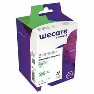 Tinte - WeCare - schwarz - 15 ml - 500 Seiten