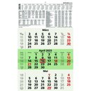 Zettler 3-Monatskalender 956 Recycling, 30 x 49cm, grn,...