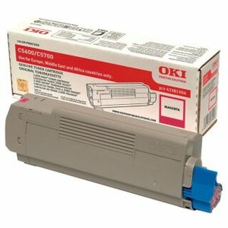 OKI 43381906 - Toner - C5600 C5700 - magenta