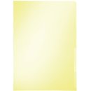 Sichthlle Premium, PVC-Hartfolie, A4, 0,15mm, gelb, glatt