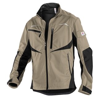 Ultrashell Jacke Kbler PRACTIQ 1351 5227-2599, Gre: L, Sandbraun/Schwarz