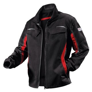 Arbeitsjacke Kbler PULSSCHLAG 1324 5353-9955, Gre: 90, Schwarz/Mittelrot