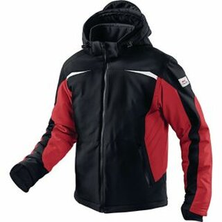 Winter Softshell Jacke Kbler 1041 7322-9955, Gre: XS, Schwarz/Rot