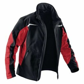 Softshell Jacke Kbler 1241 7322-9955, Gre: XS, Rot/Schwarz