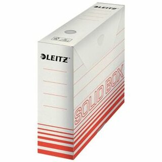 Leitz 6127 Archivbox 80mm, hellrot