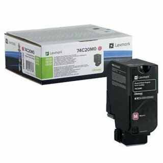 Lexmark 74C20M0 Toner, magenta