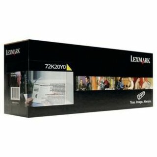 Lexmark 72K20Y0 Toner fr CS 820 De, Gelb