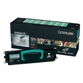 Rckgabetoner Lexmark E450A11E, Reichweite: 6.000 Seiten, Projekt, schwarz