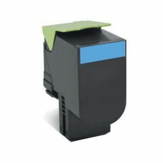 Toner Lexmark 24B6008, Reichweite: 3.000 Seiten, cyan